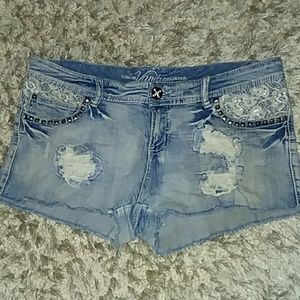 Premium vanity cut off shorts